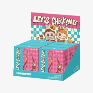 Labubu Let’s Checkmate Series 6 sztuk ekskluzywnych zawieszek w pudełku niespodziankowym