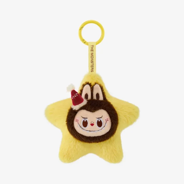 Labubu The Monsters Classic Glittery Pluszowy Wisiorek w Niespodziance 1