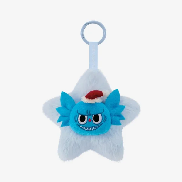 Labubu The Monsters Classic Sparkly Pluszowy Wisiorek 6 szt. Pudełko Niespodzianek 5