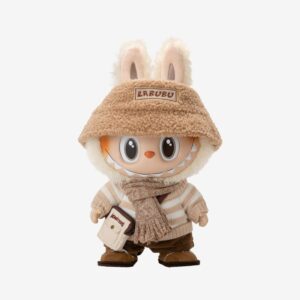Labubu The Monsters Dress Be Latte 38cm winylowa pluszowa lalka