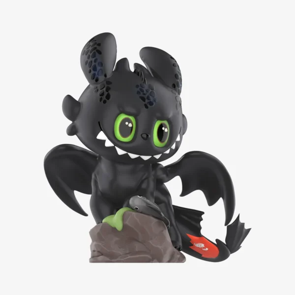 Labubu The Monsters Jak Wytresować Czarnego Smoka Figurka 1