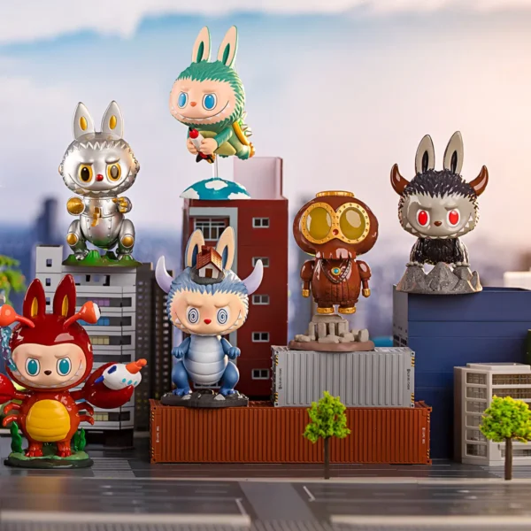 Labubu The Monsters Kaiju Series 9 sztuk w pudełku niespodzianek 11