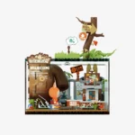 THE MONSTERS Forest Secret Base Seria bloków Rolling Gems