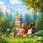 THE MONSTERS Forest Secret Base Seria sokowirówek 1