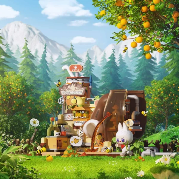 THE MONSTERS Forest Secret Base Seria sokowirówek 1
