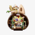 THE MONSTERS Forest Secret Base Seria zabawnych klocków domowych