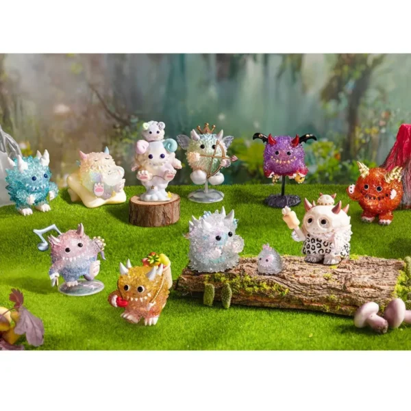 THE MONSTERS Instinctoy Fluffy Joyful Life Series Blind Box 18