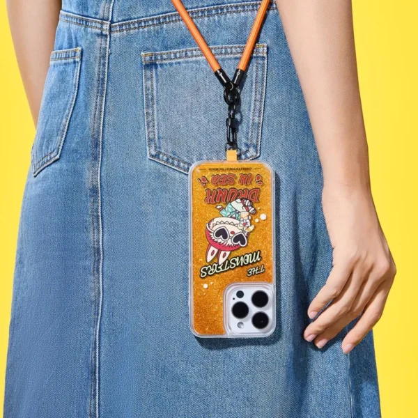 THE MONSTERS Labubu Drunk in Sea Series Etui na iPhone’a 2