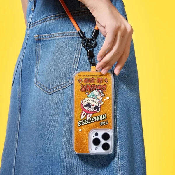THE MONSTERS Labubu Drunk in Sea Series Etui na iPhone’a 3