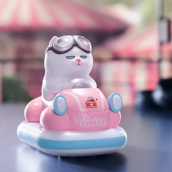 Zestaw samochodzików zderzakowych Popmart w pudełku niewidocznym 10